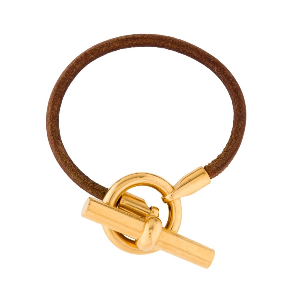 Authentic HERMÈS Paris Glenan Bracelet 18K Yellow Gold | Made in France 2014